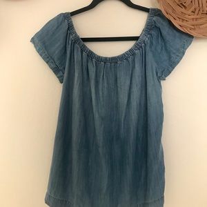 Cloth & Stone chambray size M